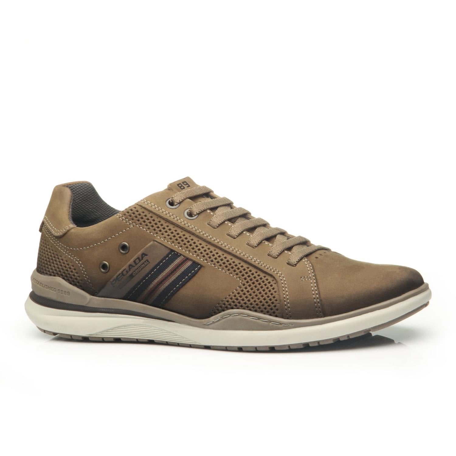 ZAPATILLA HOMBRE PEGADA CUERO MASCAVO 119104-06 - 1