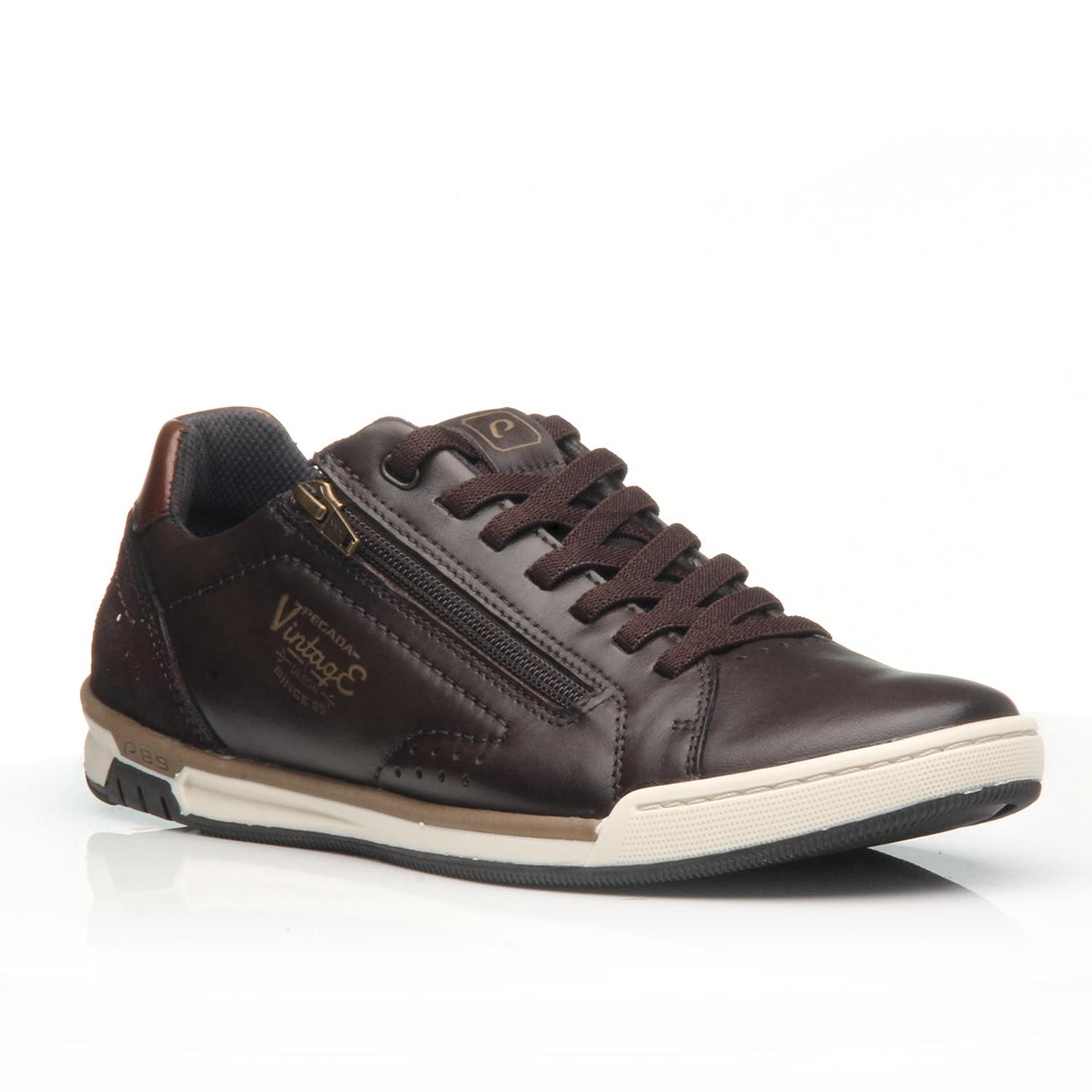 ZAPATILLA HOMBRE PEGADA CUERO BROWN/CAFE/CONHAQUE 119507-05 - 1