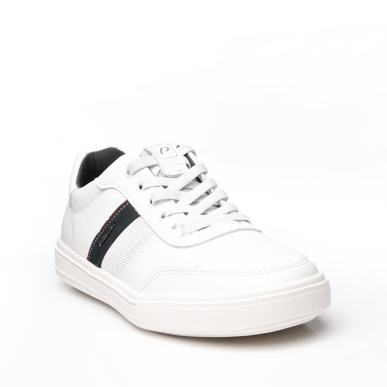 ZAPATILLA HOMBRE PEGADA CUERO BRANCO/MARINHO 111502-01 BLANCO 1135330 - 2