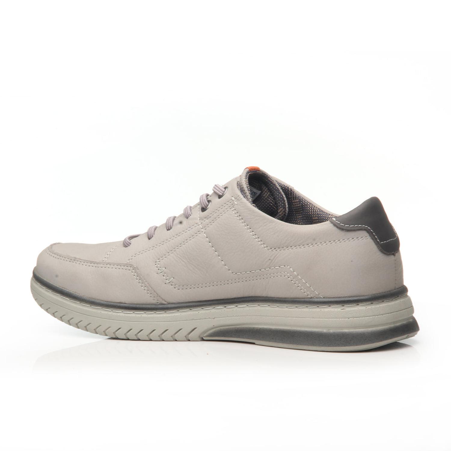 ZAPATILLA HOMBRE PEGADA CUERO SILVER 111402-06 PLATEADO 1122323 - 3