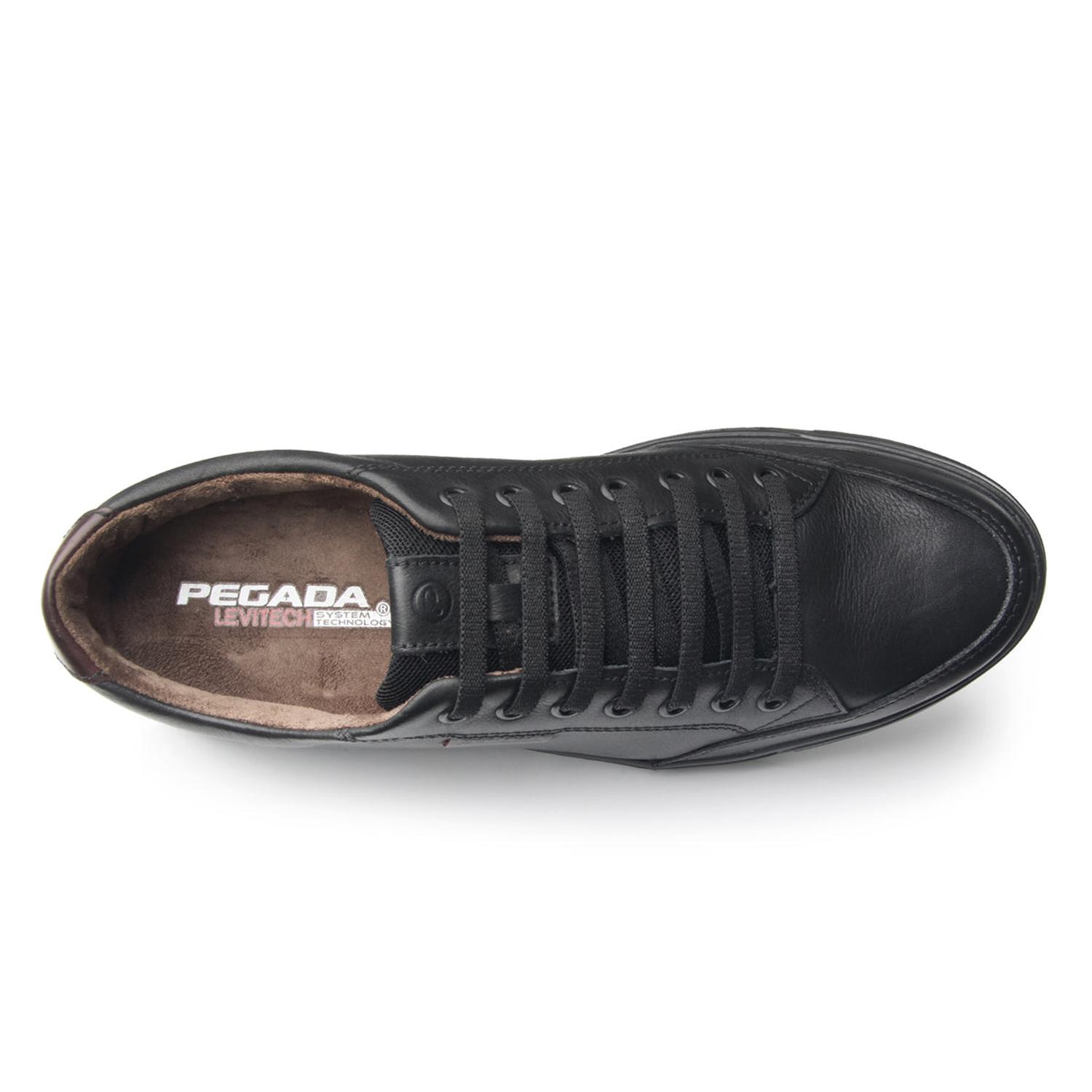 ZAPATILLA HOMBRE PEGADA CUERO PRETO 110403-06 NEGRO 1153499 - 4