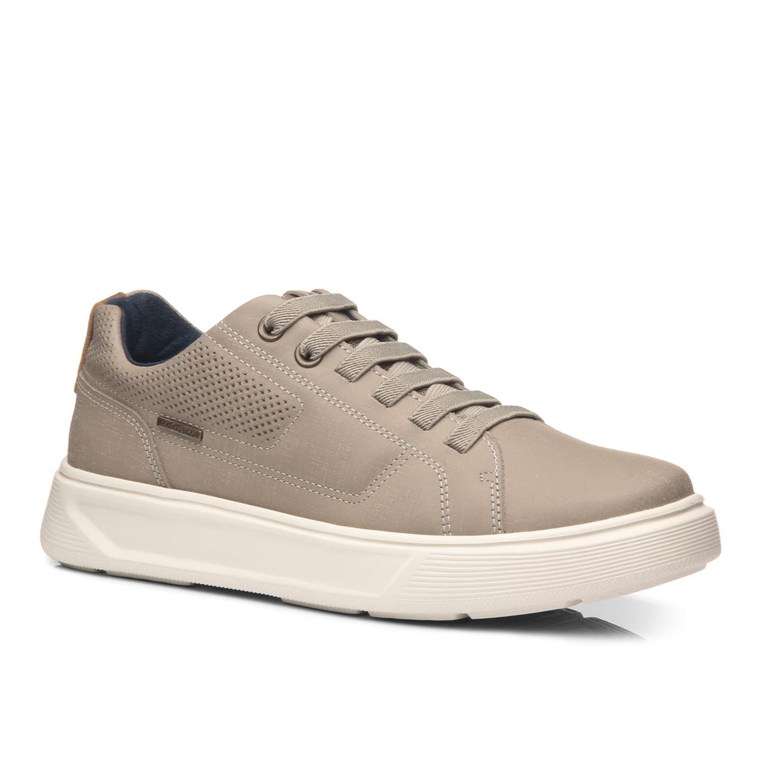 ZAPATILLA HOMBRE PEGADA CUERO AREIA CONHAQUE 110923-06 - 1