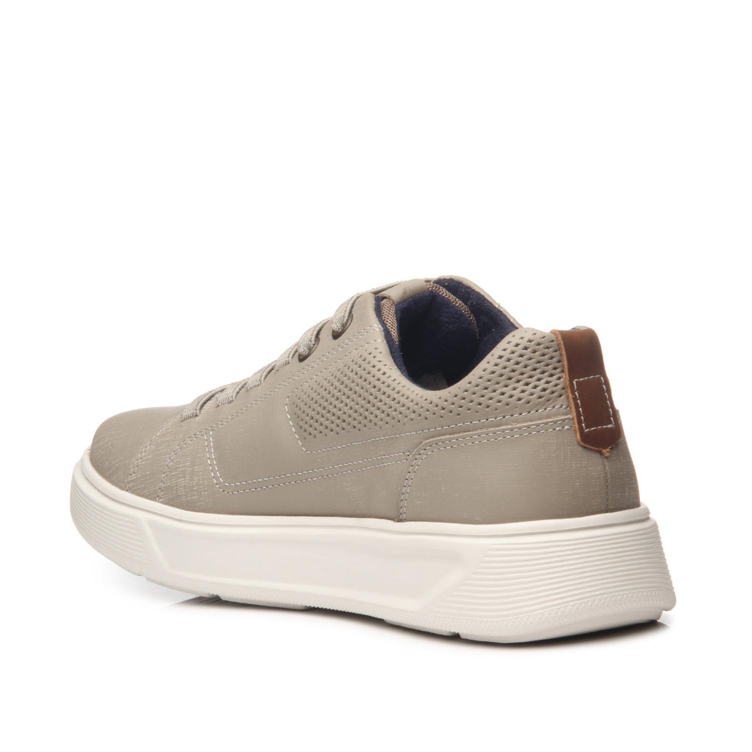 ZAPATILLA HOMBRE PEGADA CUERO AREIA CONHAQUE 110923-06 BEIGE 1153458 - 3