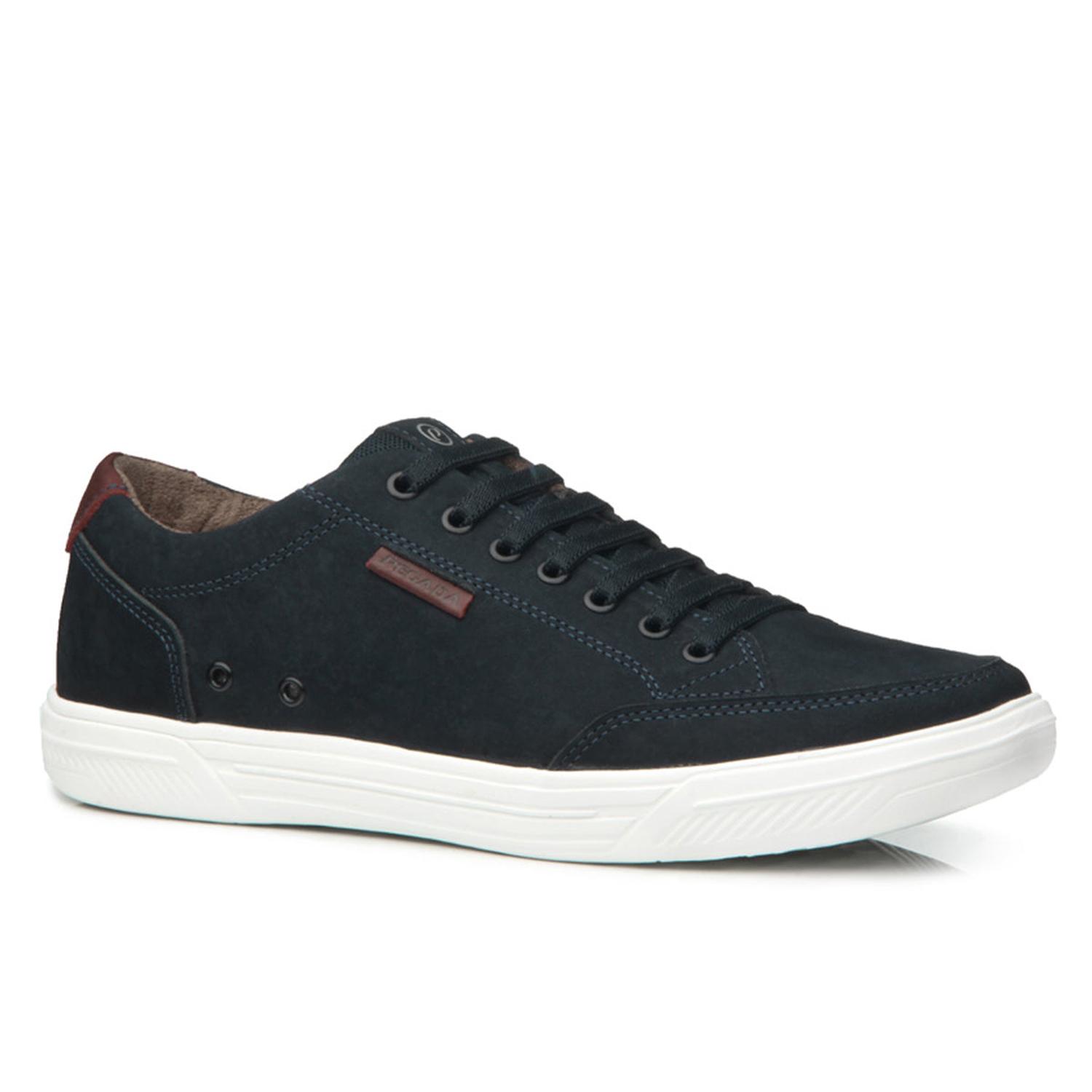 ZAPATILLA HOMBRE PEGADA CUERO MARINHO 110403-10 AZUL MARINO 1153488 - 2