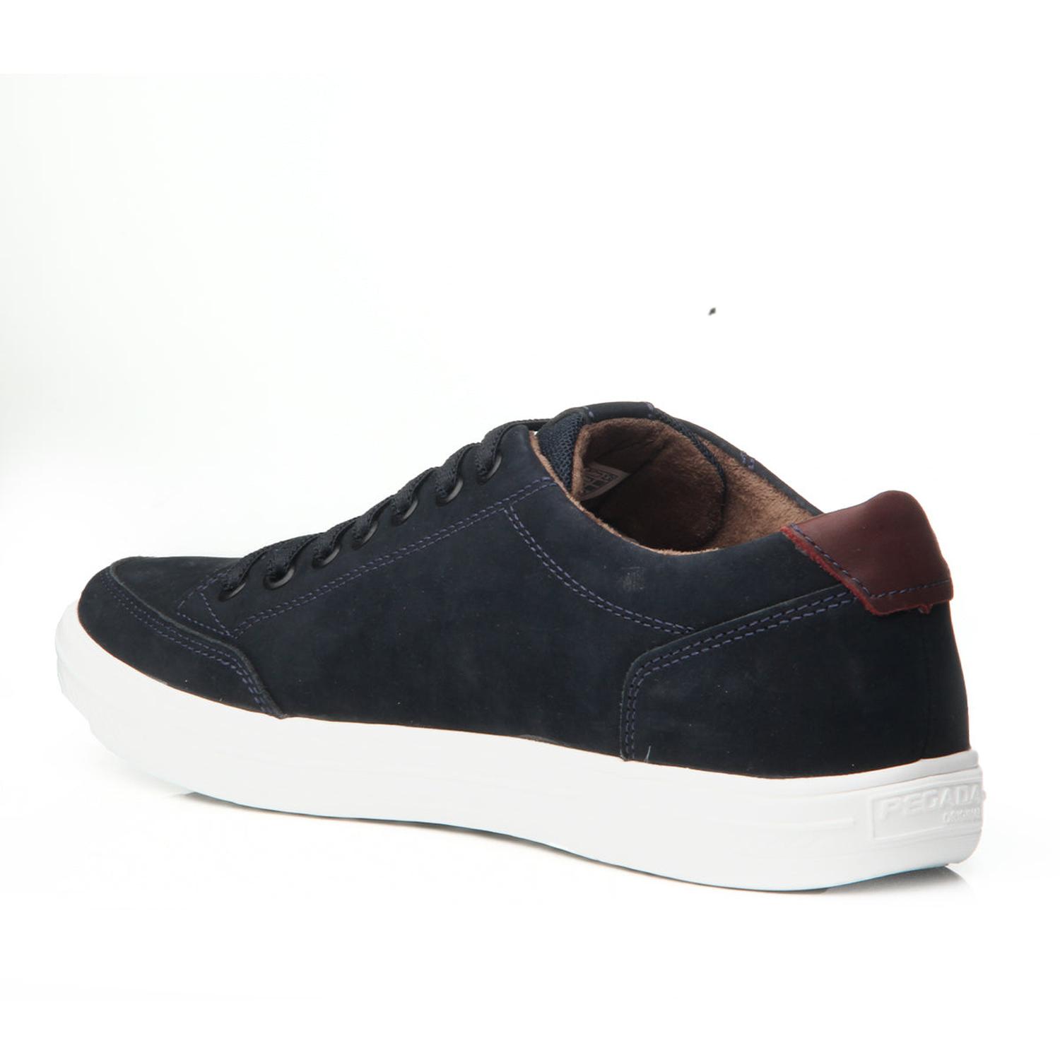 ZAPATILLA HOMBRE PEGADA CUERO MARINHO 110403-10 AZUL MARINO 1153488 - 3