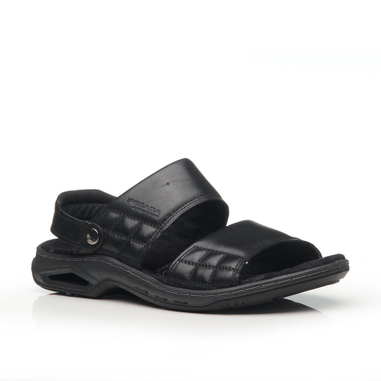 SANDALIA HOMBRE PEGADA CASUAL PRETO 133221-03 - 1