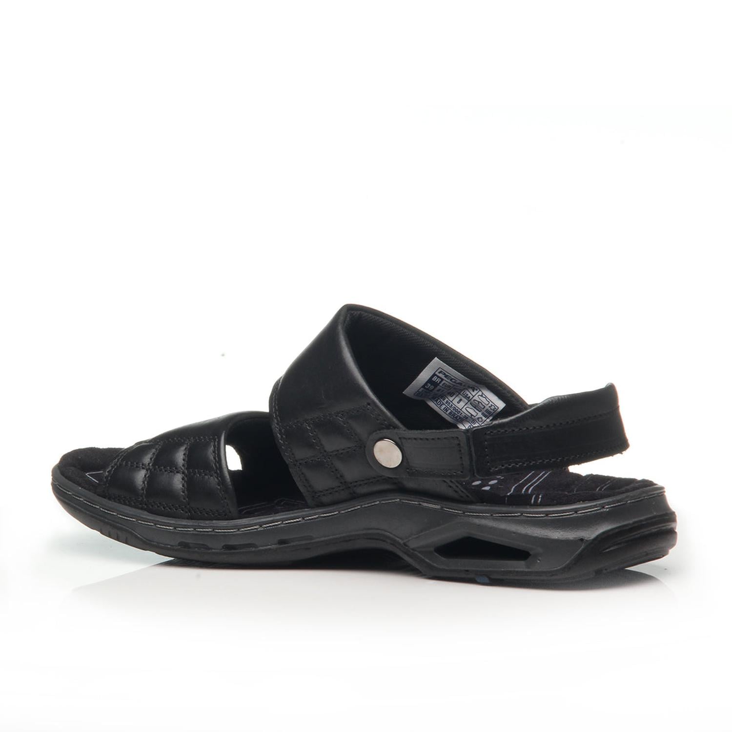 SANDALIA HOMBRE PEGADA CASUAL PRETO 133221-03 NEGRO 1122343 - 3