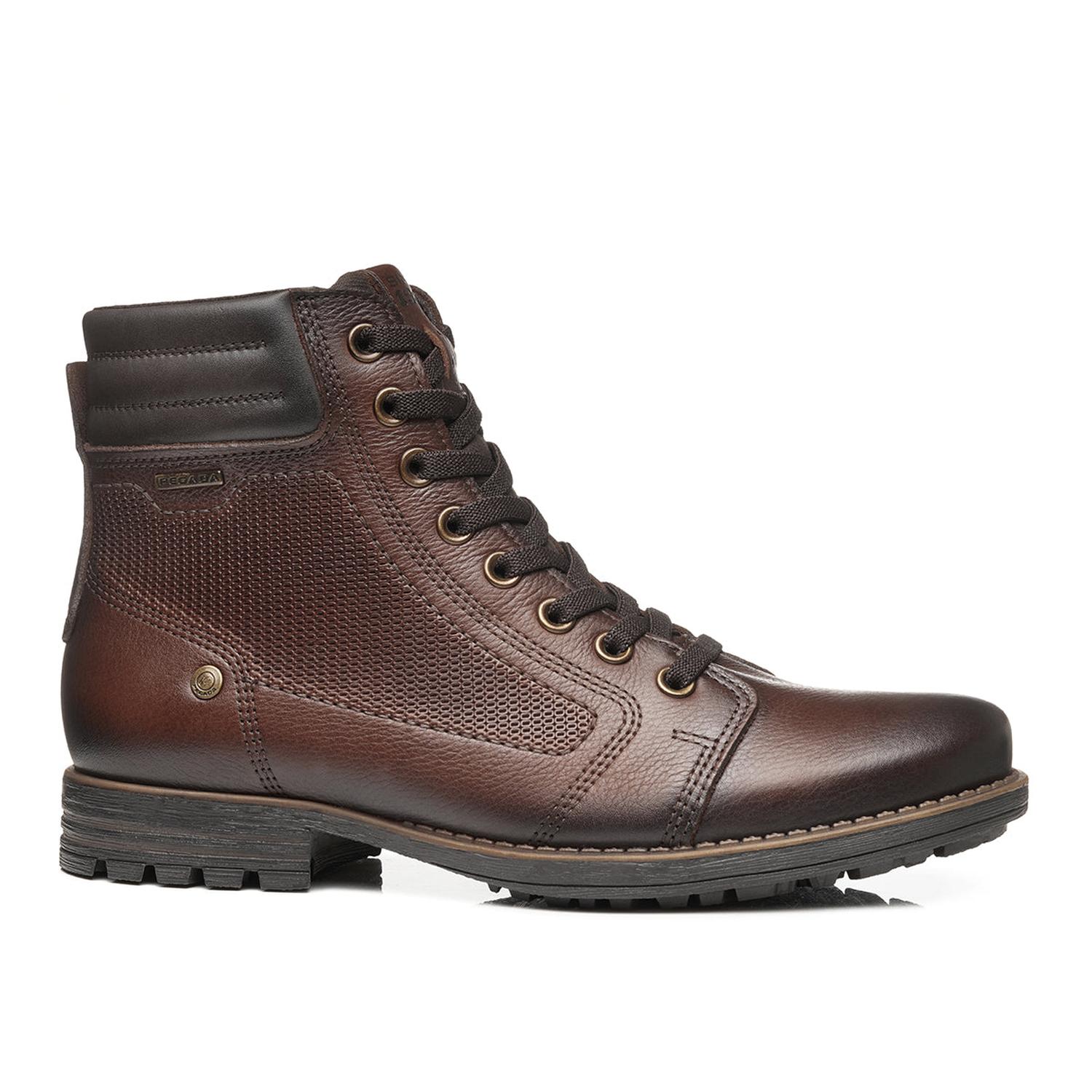 BOTIN HOMBRE PEGADA CUERO PINHAO/BROWN 180748-07 MARRÓN 1153373 - 2
