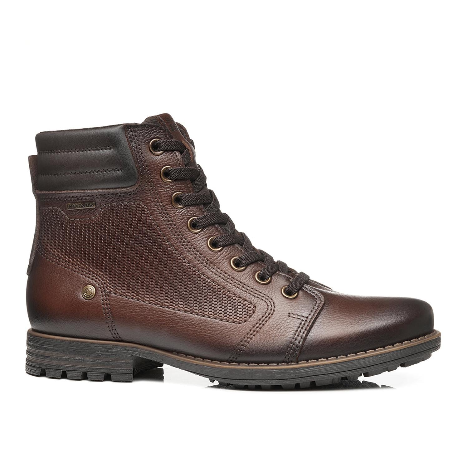 BOTIN HOMBRE PEGADA CUERO PINHAO/BROWN 180748-07 COLOR 1153373 - 2
