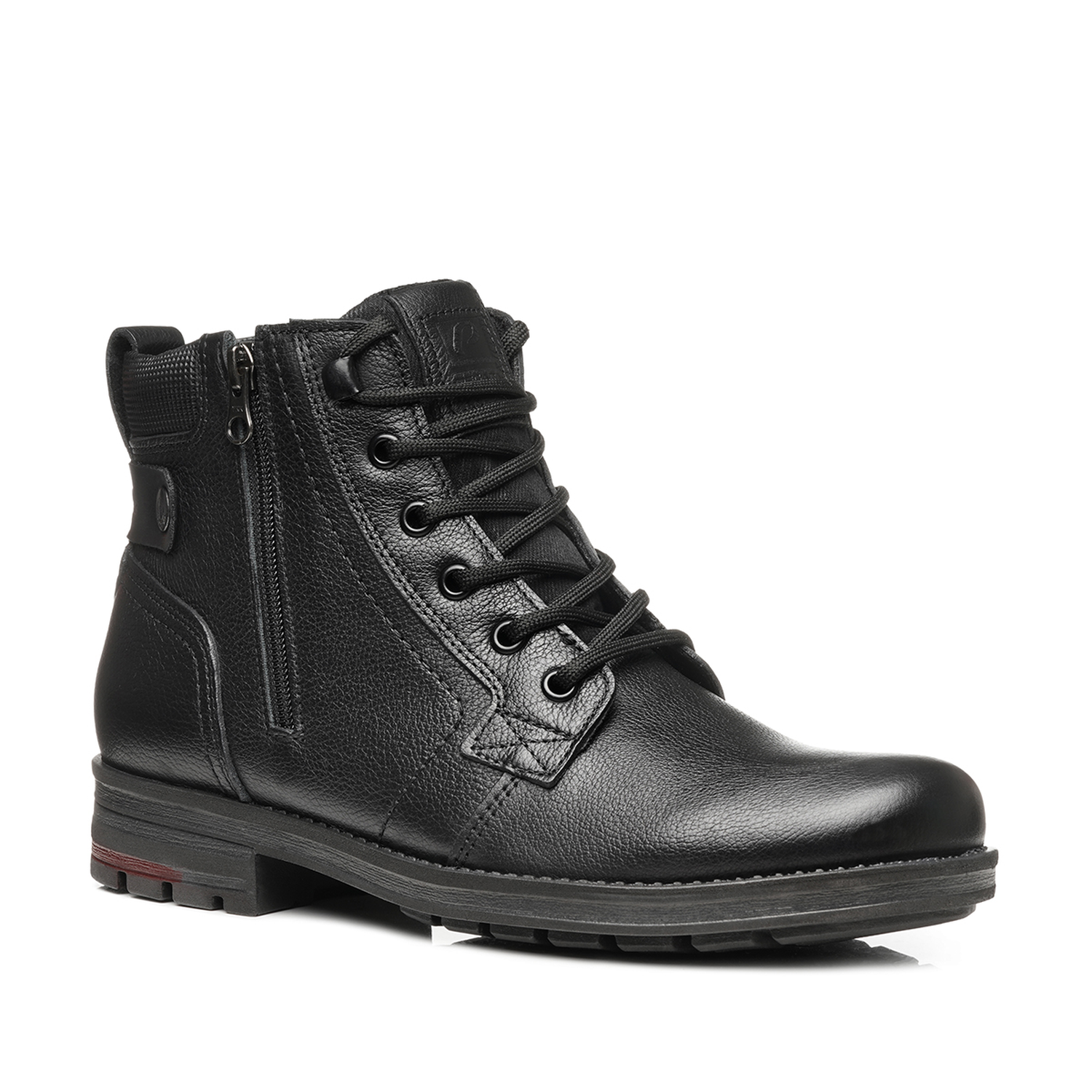 BOTIN HOMBRE PEGADA CUERO PRETO 181314-03 COLOR 1153359 - 2