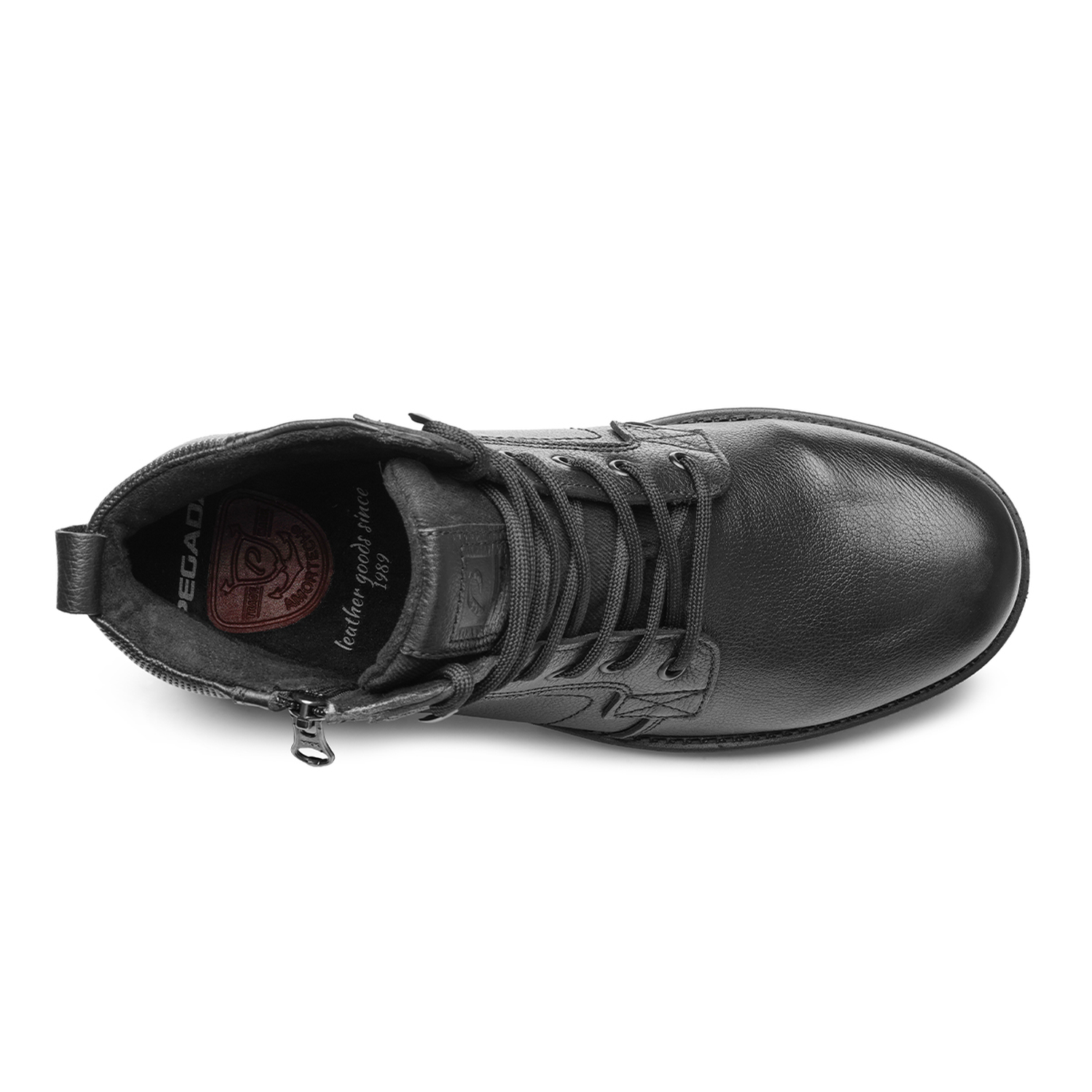 BOTIN HOMBRE PEGADA CUERO PRETO 181314-03 COLOR 1153359 - 3