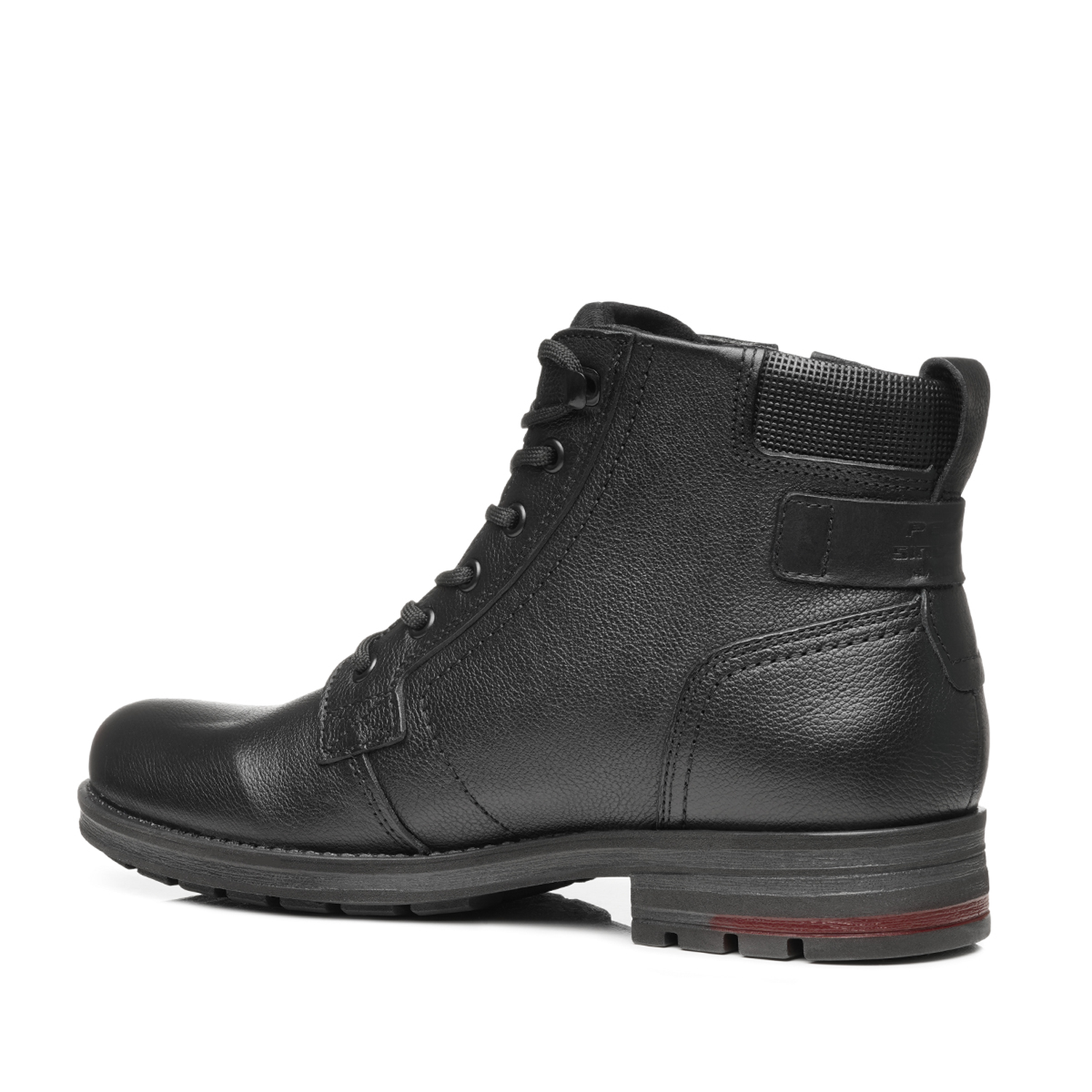 BOTIN HOMBRE PEGADA CUERO PRETO 181314-03 COLOR 1153359 - 4