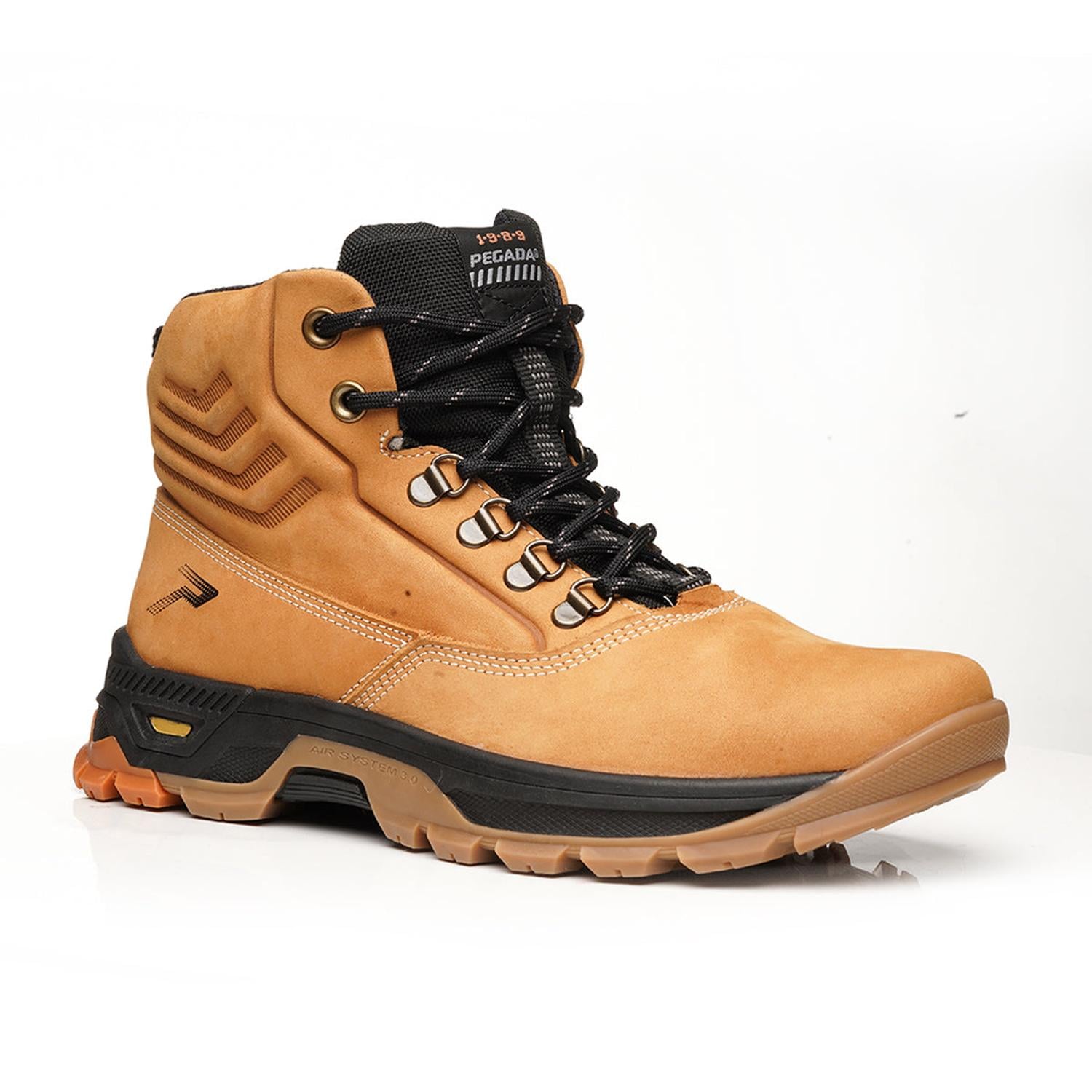 BOTIN HOMBRE PEGADA CUERO HAVANA 150504-05 - 1