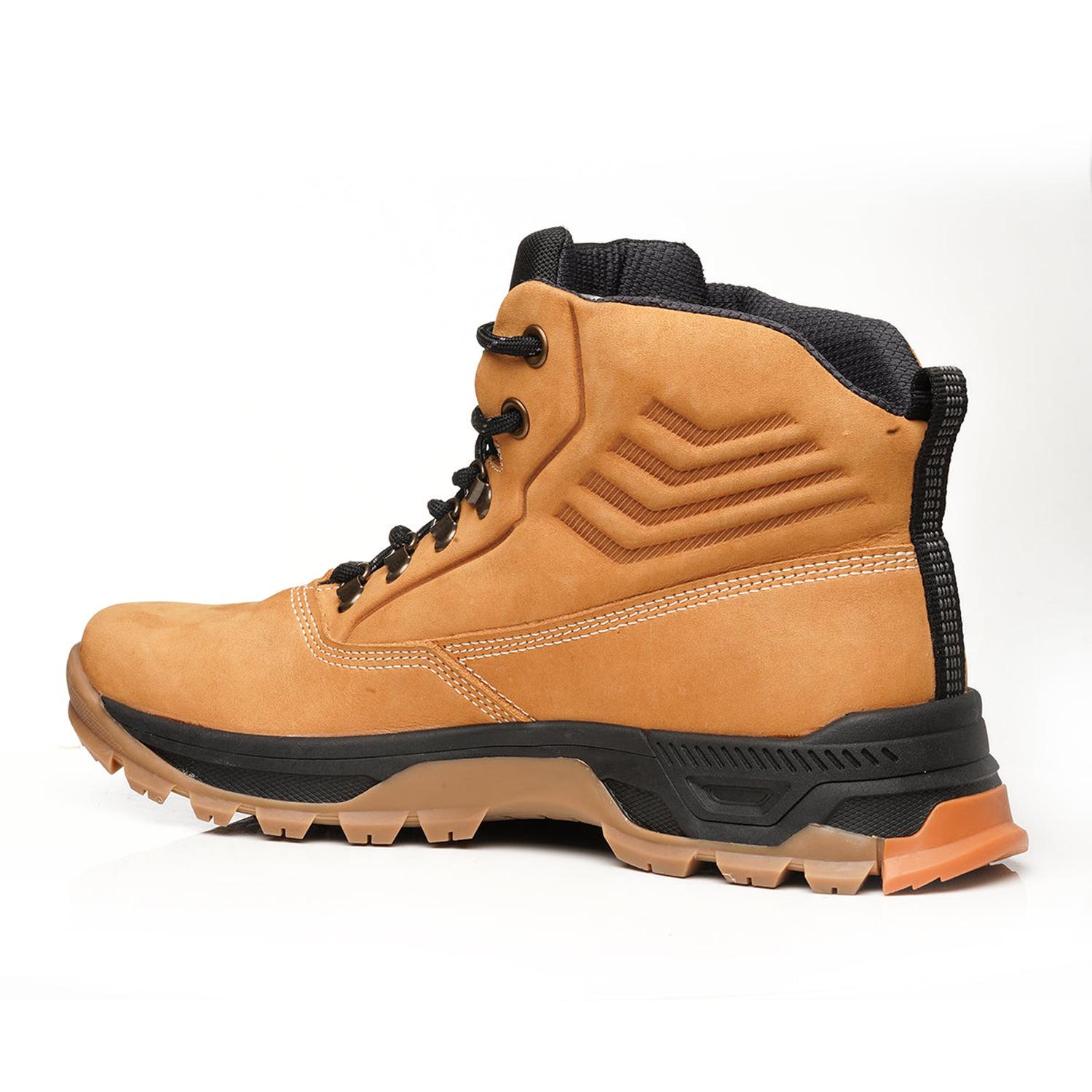 BOTIN HOMBRE PEGADA CUERO HAVANA 150504-05 BRONCE 1153295 - 3