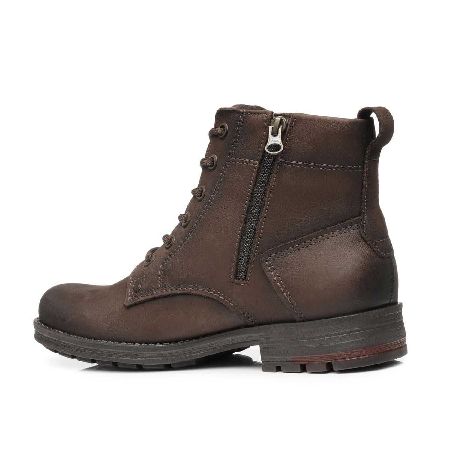 BOTIN HOMBRE PEGADA CUERO CASTANHO/BROWN 181305-17 COLOR 1153394 - 3
