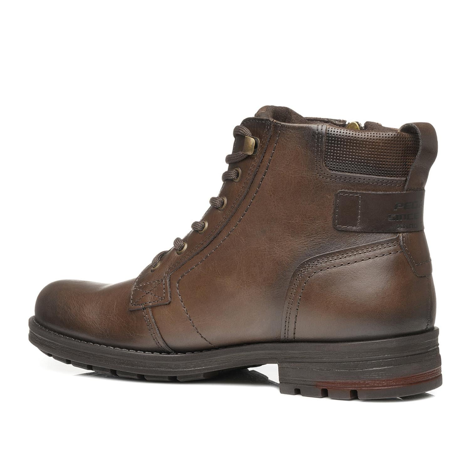 BOTIN HOMBRE PEGADA CUERO CASTANHO/BROWN 181314-06 COLOR MARRÓN - 1153380 - 3