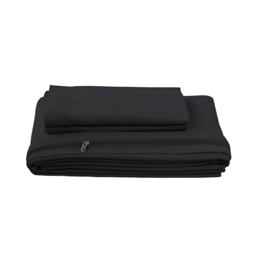 FUNDA PLUMÓN ISATEX CLÁSICO 2 PLAZAS ALGODÓN PIMA LISOS 200 HILOS - 3