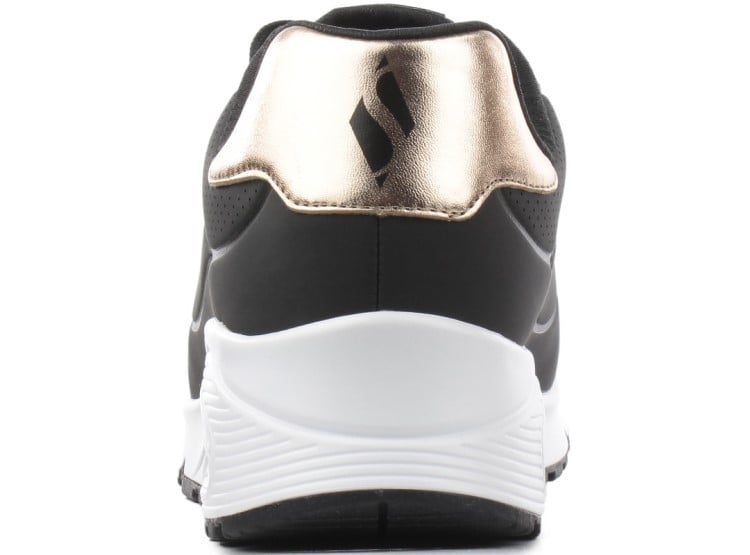 ZAPATILLAS MUJER SKECHERS NEGRO 155196/BLK UNO GEN SHIMMER AWAY - 3