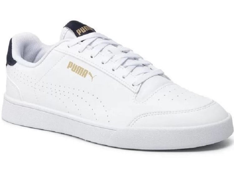 ZAPATILLAS HOMBRE PUMA BLANCO 309668 05 SHUFFLE -AZUL CUERO - 1