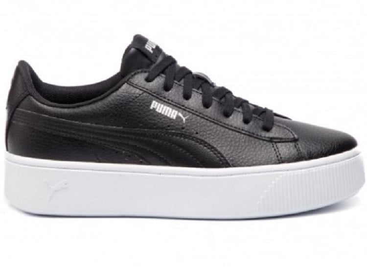 ZAPATILLA PUMA VIKKY STACKED L NEGRO-BLANCO PARA MUJER - 1