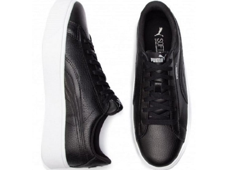 ZAPATILLA PUMA VIKKY STACKED L NEGRO-BLANCO PARA MUJER - 2
