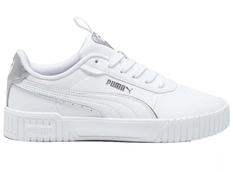 ZAPATILLA PUMA CARINA 2.0 POP UP METALLICS BLANCO-PLATEADO PARA MUJER - 1