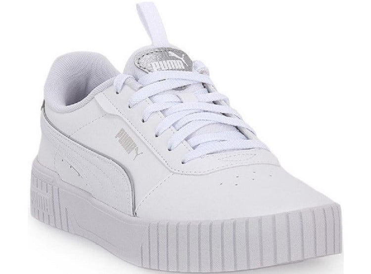 ZAPATILLA PUMA CARINA 2.0 POP UP METALLICS BLANCO-PLATEADO PARA MUJER - 3