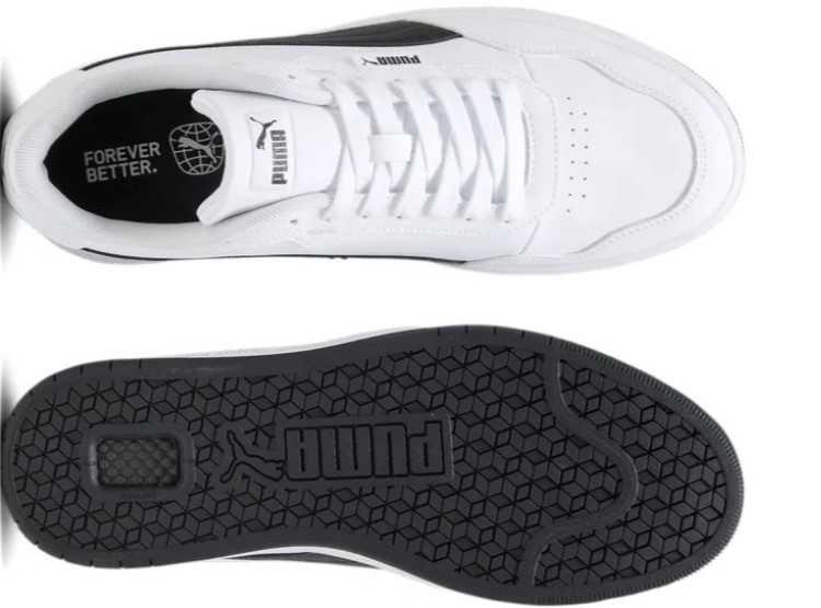 ZAPATILLAS HOMBRE PUMA BLANCO 389371 06 COURT ULTRA LITE NEGRO – - 4