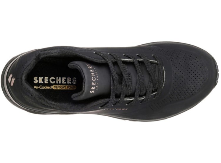 ZAPATILLAS SKECHERS UNO STAND ON AIR 73690/BBK PARA MUJER - 4