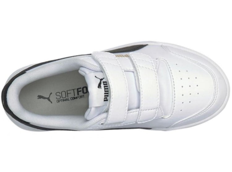 ZAPATILLAS PUMA BLANCO 375689 02 SHUFFLE V PS UNISEX NIÑOS CUERO - 4