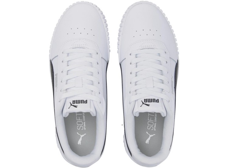 ZAPATILLAS MUJER PUMA BLANCO 385849 07 CARINA 2.0 CUERO - 4