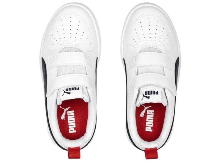 ZAPATILLAS NIÑO PUMA BLANCO 391327 09 RICKIE V PS - 5