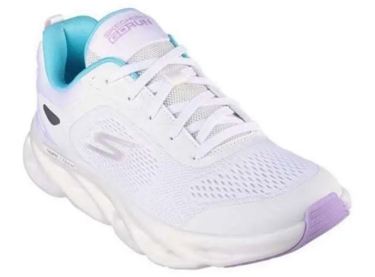 ZAPATILLAS MUJER SKECHERS RUNNING BLANCO 129496/WBL GO RUN SWIRL TECH SPEED - 3