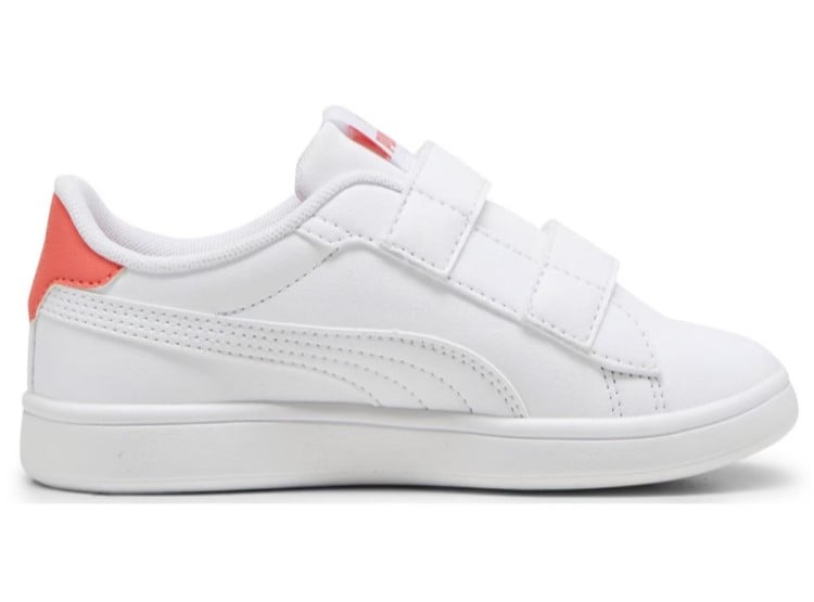 ZAPATILLAS NIÑA PUMA BLANCO 397286 05 SMASH 3.0 BADGES V PS - 1