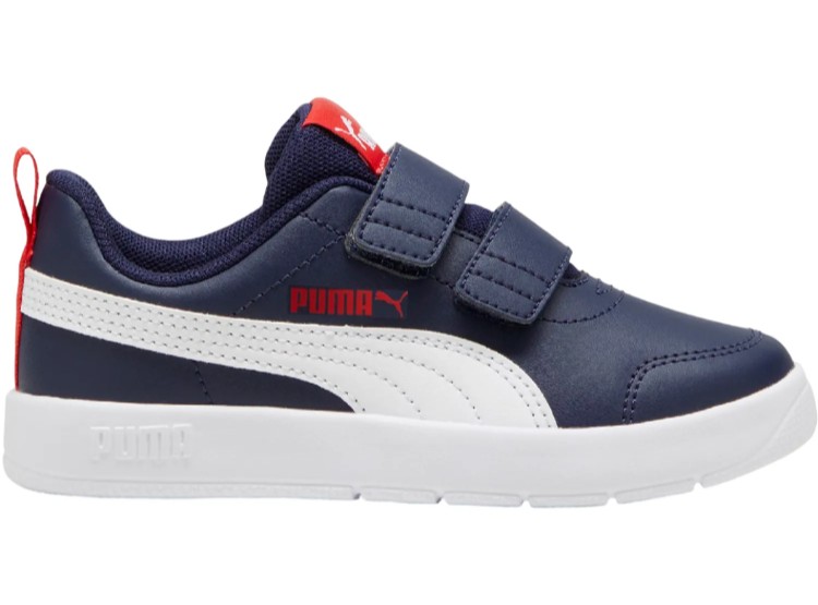 ZAPATILLAS NIÑO PUMA AZUL 397642 03 COURTFLEX V3 V - 1