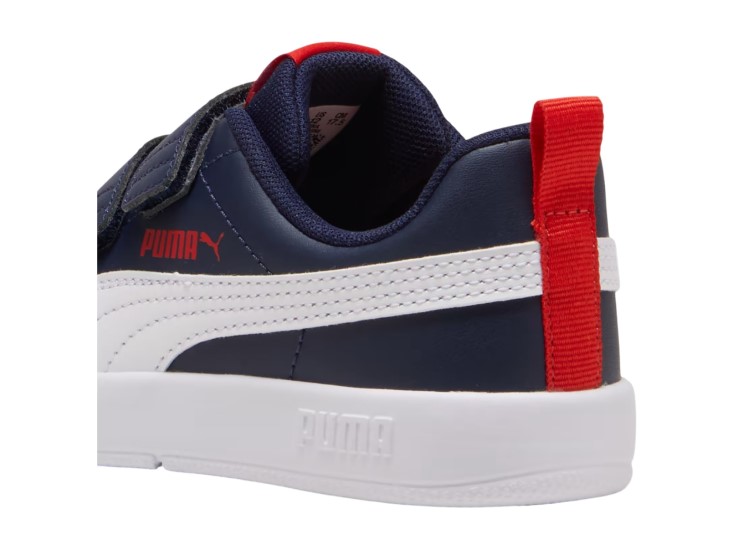 ZAPATILLAS NIÑO PUMA AZUL 397642 03 COURTFLEX V3 V - 4