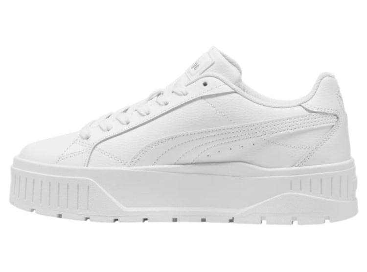 ZAPATILLAS MUJER PUMA BLANCO 397456 02 KARMEN II L CUERO - 2