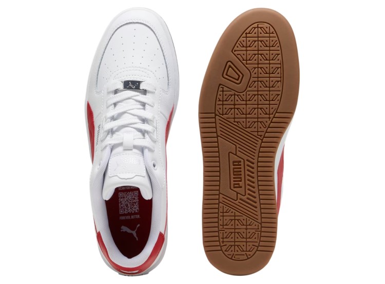 ZAPATILLA HOMBRE PUMA 395016 05 CUERO CAVEN 2.0 LUX BLANCO - 5