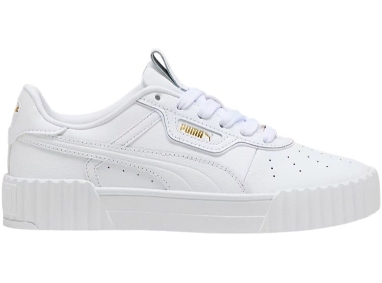 ZAPATILLA MUJER PUMA 400724 01 CUERO CARINA 3.0 LUXE BLANCO - 1