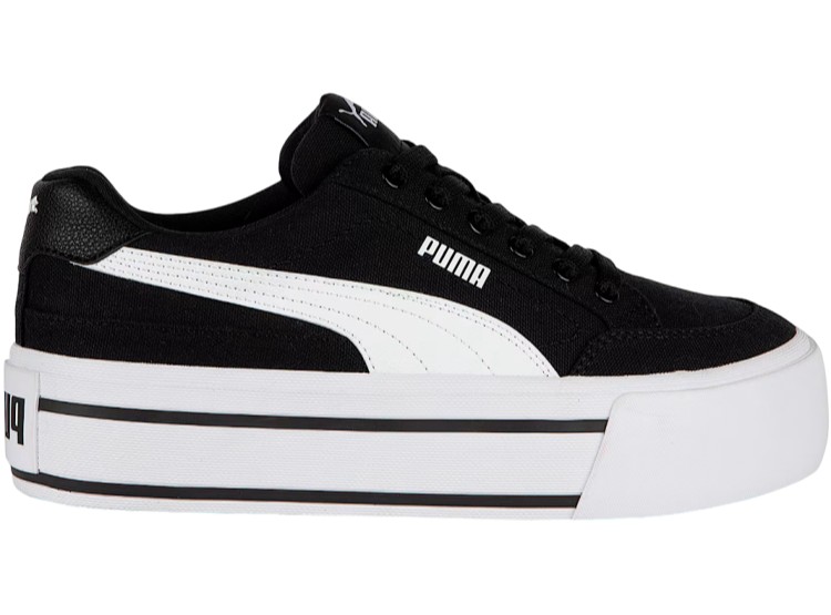 ZAPATILLAS MUJER PUMA NEGRO 402329 07 CORT CLASSIC VULCS FS PLATFORM - 1