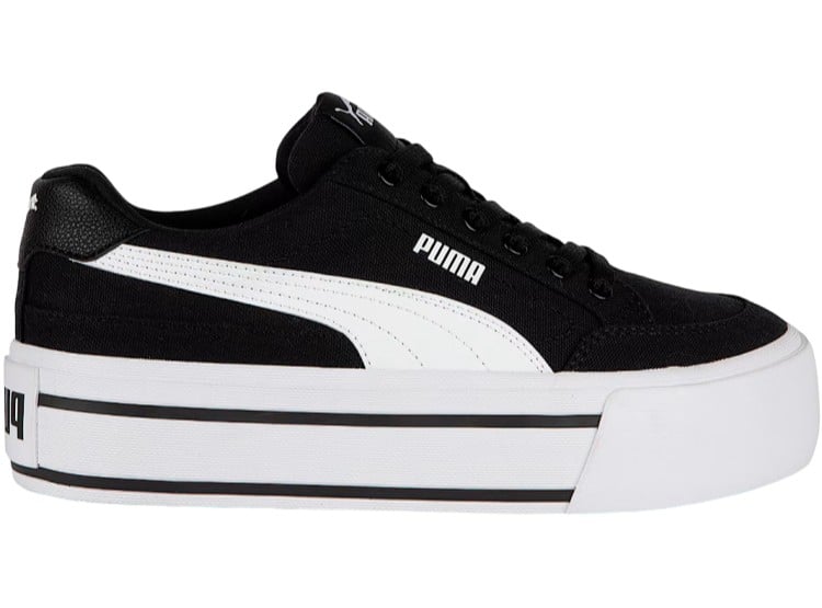 ZAPATILLAS MUJER PUMA NEGRO 402329 07 CORT CLASSIC VULCS FS PLATFORM - 1