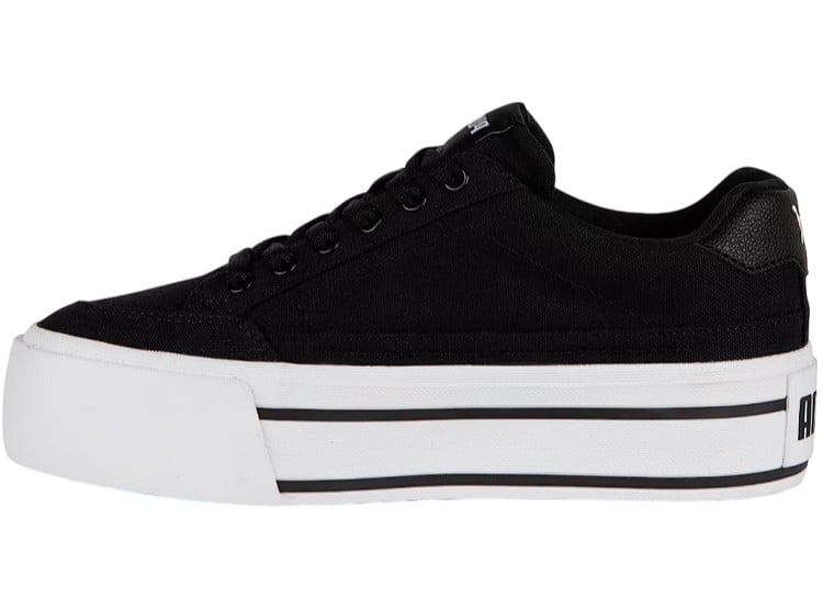 ZAPATILLAS MUJER PUMA NEGRO 402329 07 CORT CLASSIC VULCS FS PLATFORM - 2