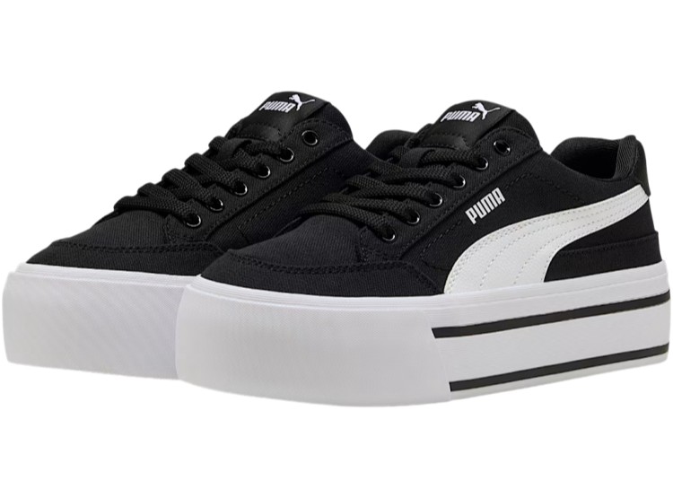 ZAPATILLAS MUJER PUMA NEGRO 402329 07 CORT CLASSIC VULCS FS PLATFORM - 3