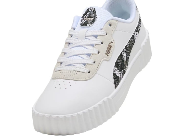 ZAPATILLAS MUJER PUMA BLANCO 400723 01 CARINA 3.0 SNAKE CHIC - 4