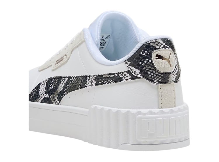 ZAPATILLAS MUJER PUMA BLANCO 400723 01 CARINA 3.0 SNAKE CHIC - 5