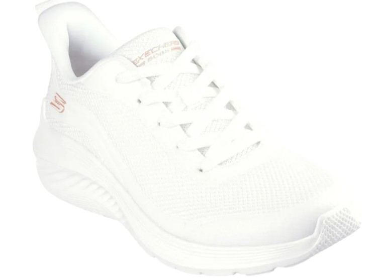 ZAPATILLAS DEPORTIVAS SKECHERS BOBS SQUAD WAVES 117483/WHT PARA MUJER BLANCO - 3