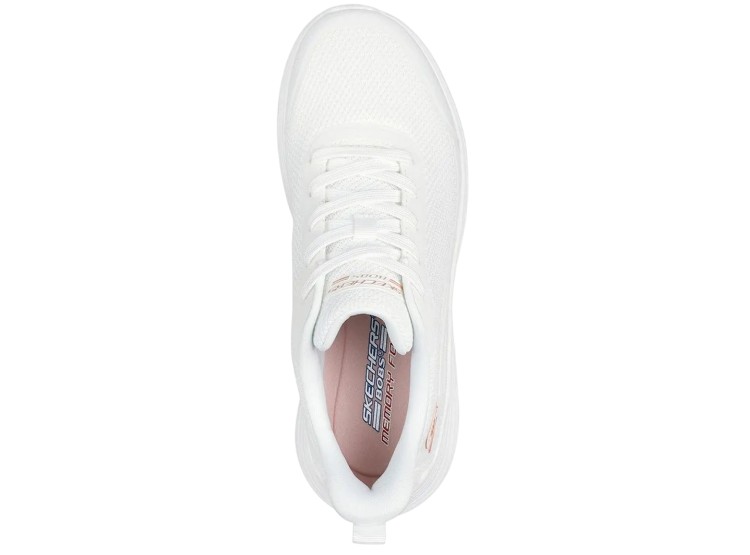 ZAPATILLAS DEPORTIVAS SKECHERS BOBS SQUAD WAVES 117483/WHT PARA MUJER BLANCO - 4