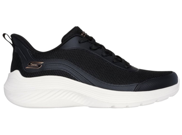 Zapatilla Skechers Bobs Squad Waves-Still Wading 117483BLK para Mujer - 1
