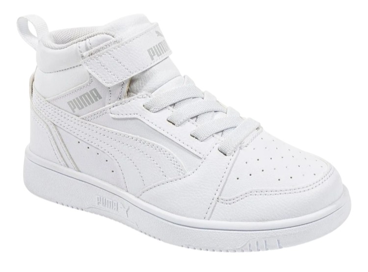 ZAPATILLAS PUMA REBOUND V6 MID AC+ PS 39383205 BLANCO PARA NIÑOS - 2