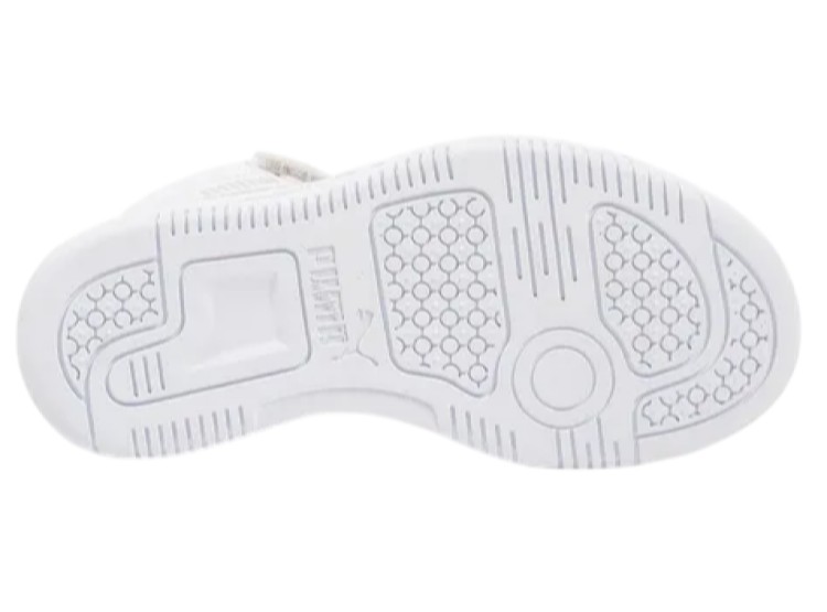 ZAPATILLAS PUMA REBOUND V6 MID AC+ PS 39383205 BLANCO PARA NIÑOS - 4